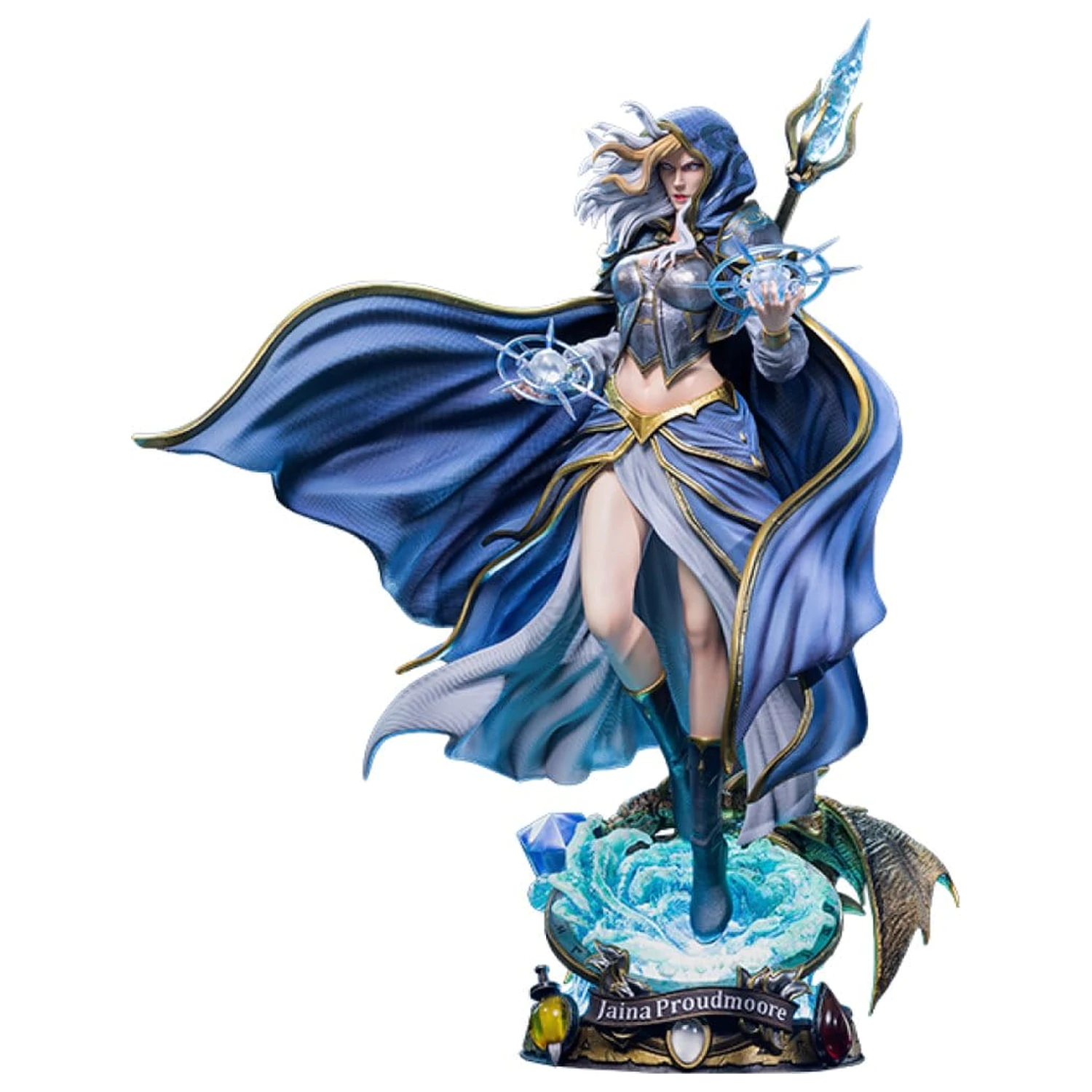 Hearthstone 1/6 Jaina Proudmoore szobor figura 39 cm termékfotó