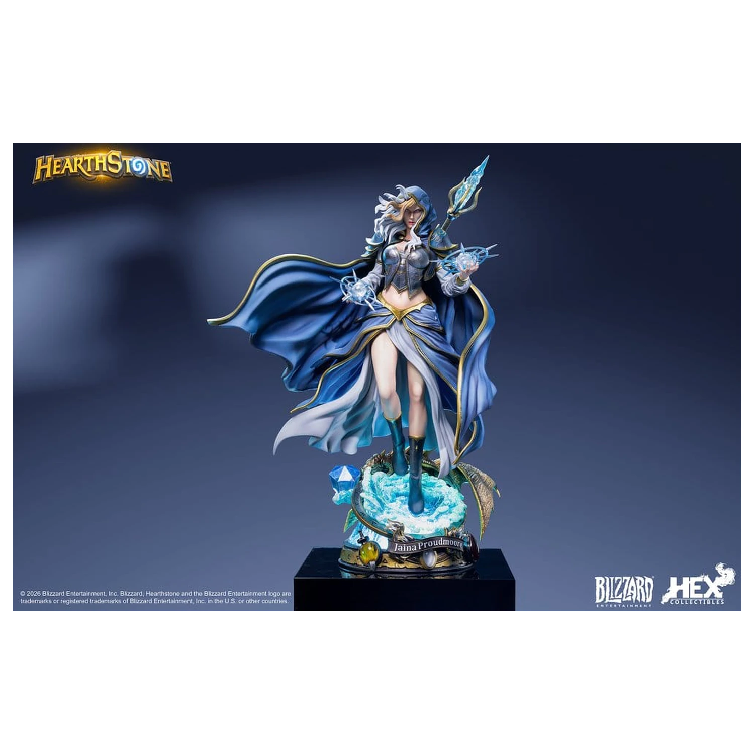 Hearthstone 1/6 Jaina Proudmoore szobor figura 39 cm termékfotó
