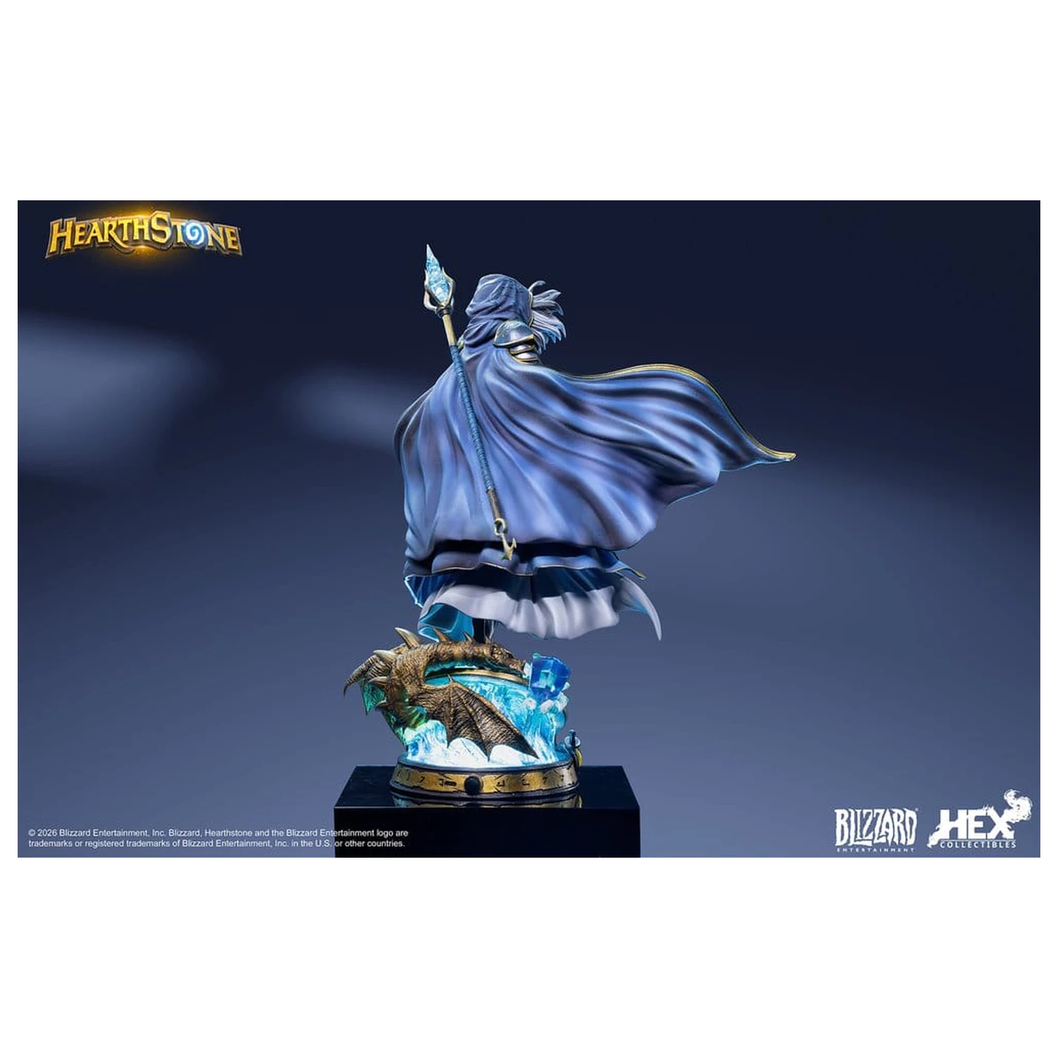 Hearthstone 1/6 Jaina Proudmoore szobor figura 39 cm termékfotó
