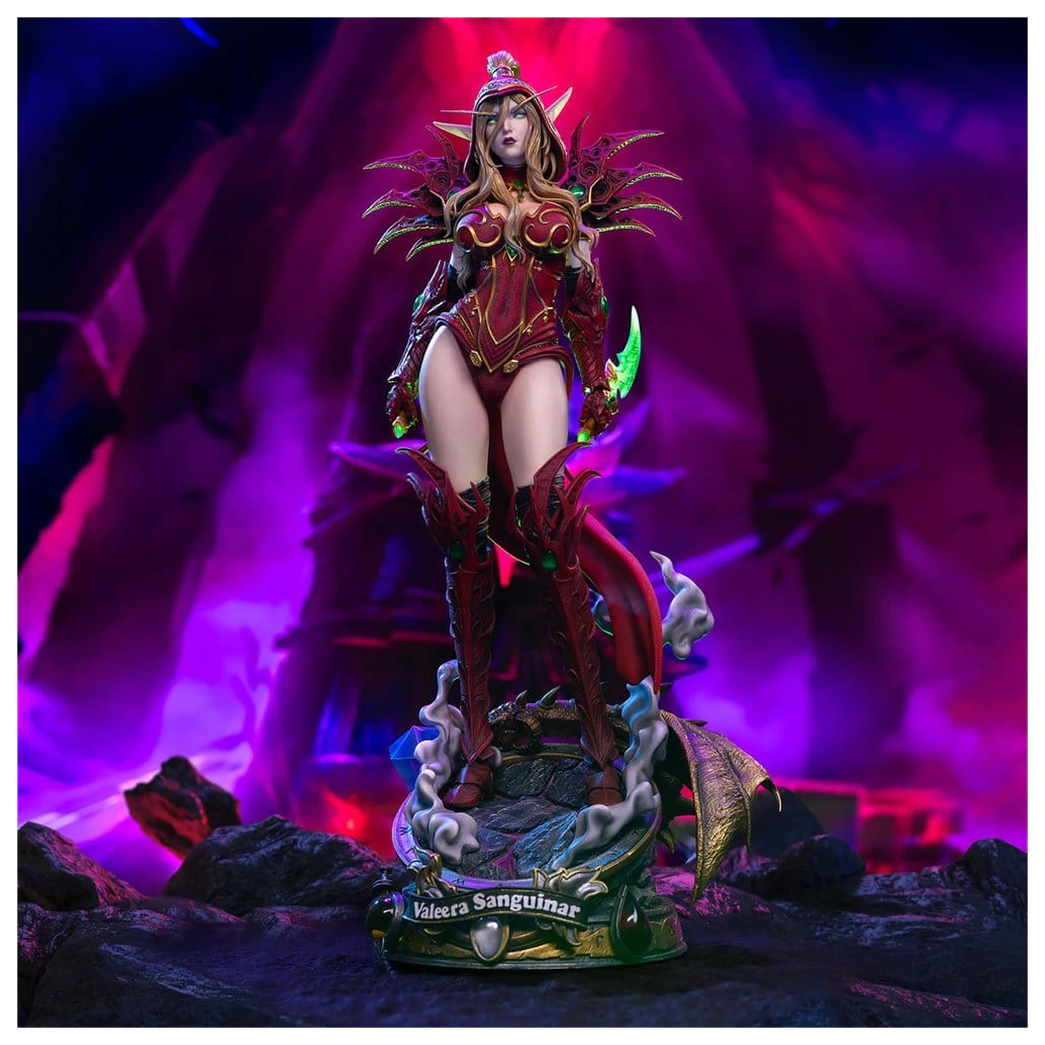 Hearthstone 1/6 szobor figura Valeera Sanguinar 38 cm termékfotó
