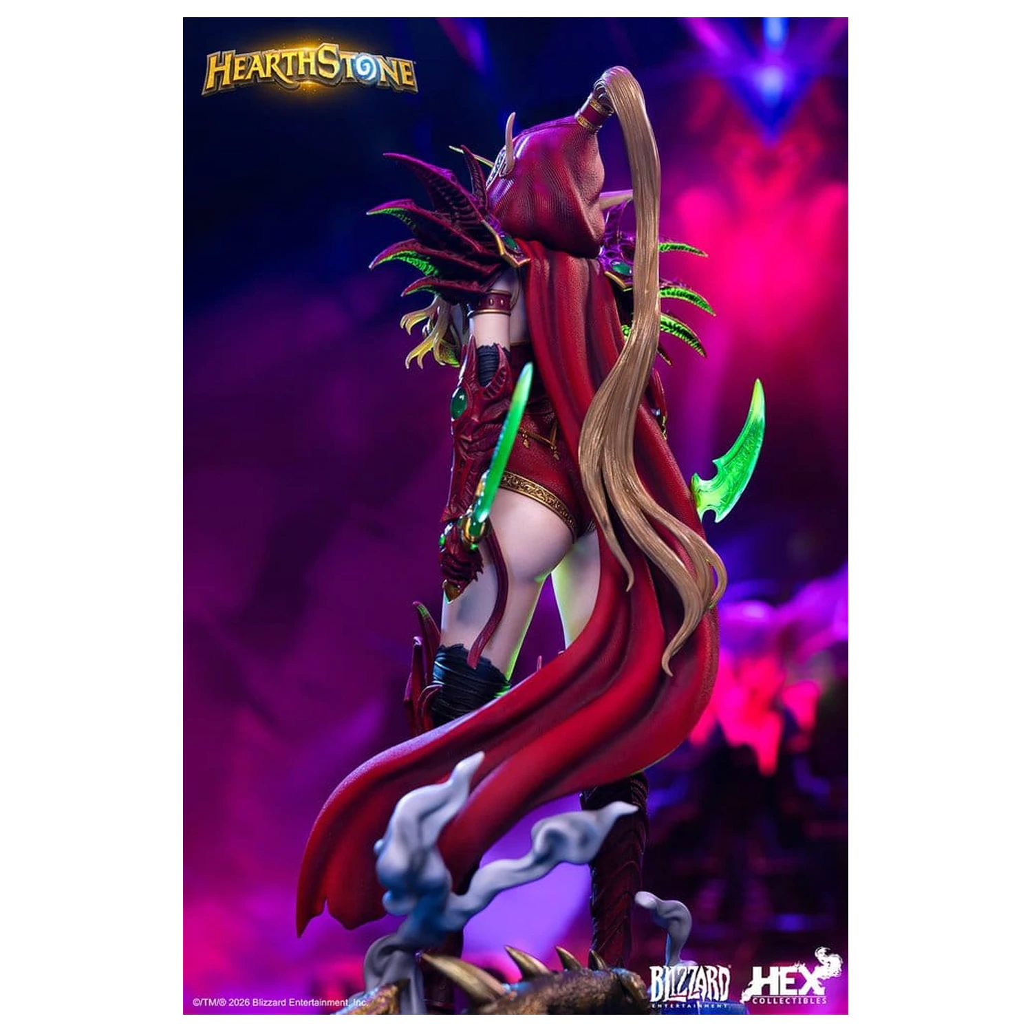 Hearthstone 1/6 szobor figura Valeera Sanguinar 38 cm termékfotó