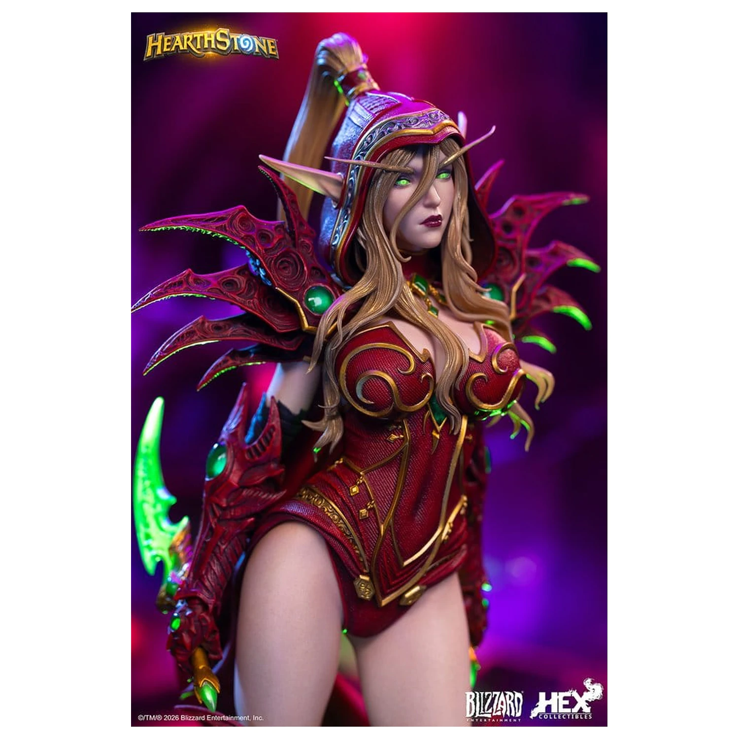 Hearthstone 1/6 szobor figura Valeera Sanguinar 38 cm termékfotó