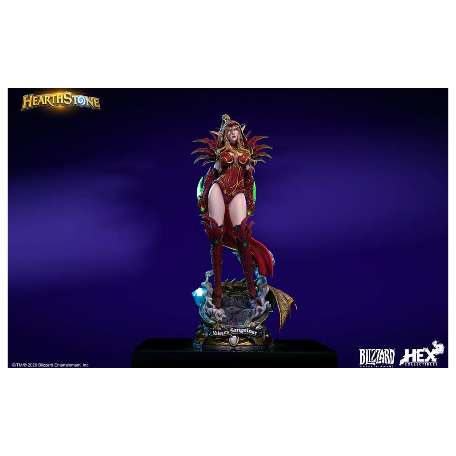 Hearthstone 1/6 szobor figura Valeera Sanguinar 38 cm termékfotó