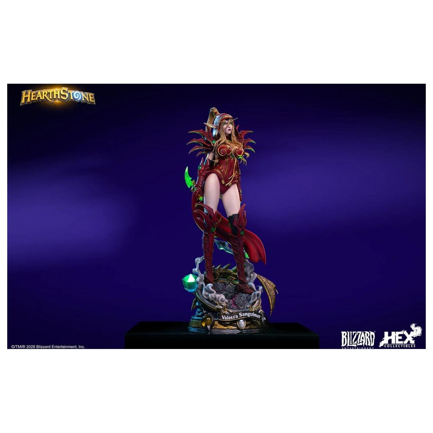 Hearthstone 1/6 szobor figura Valeera Sanguinar 38 cm termékfotó