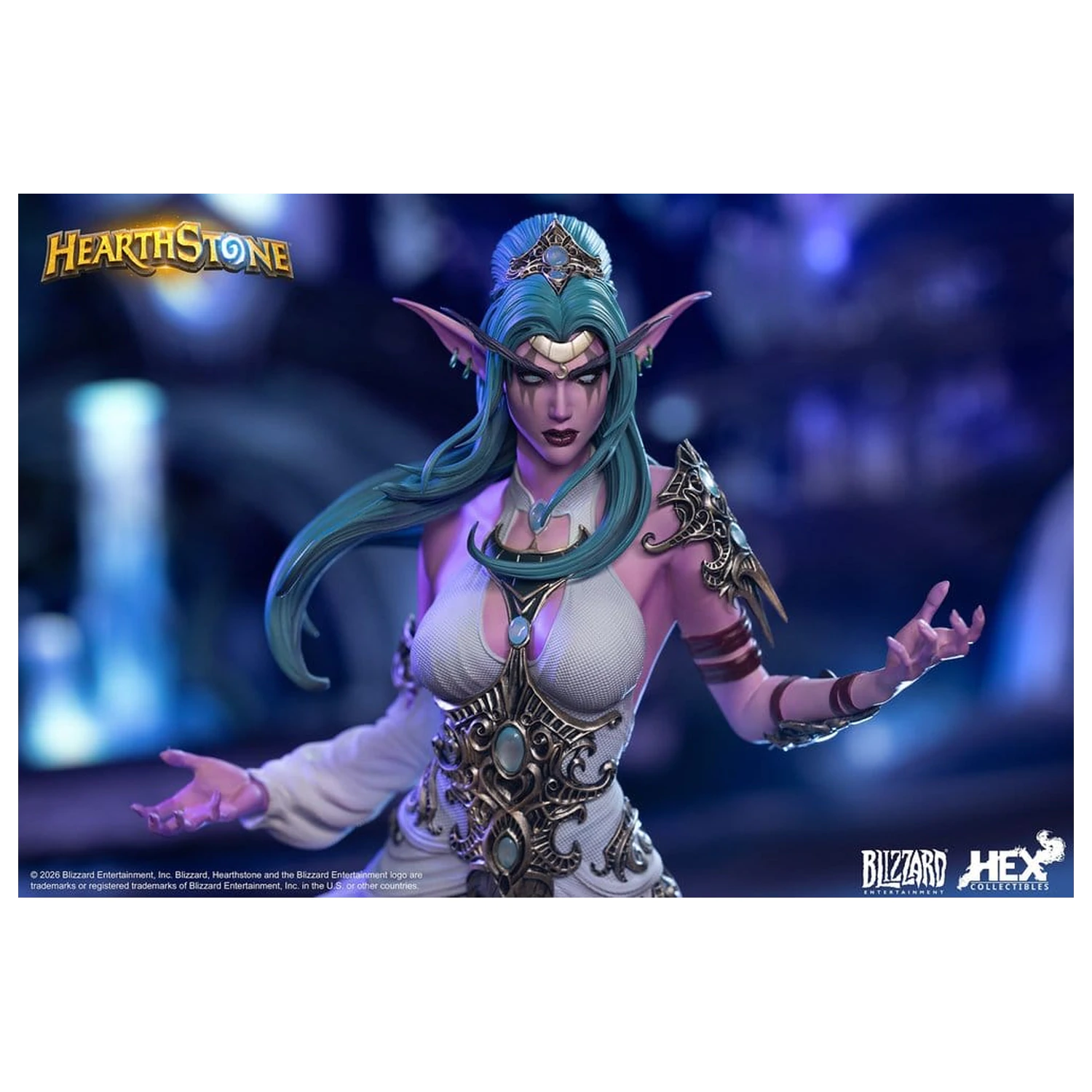 Hearthstone 1/6 Tyrande Whisperwind szobor figura 38 cm termékfotó