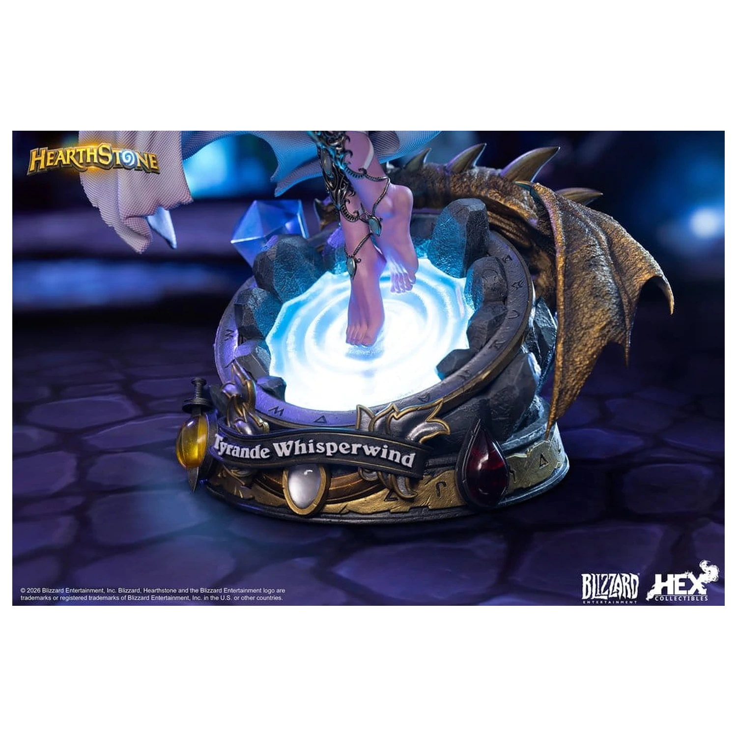 Hearthstone 1/6 Tyrande Whisperwind szobor figura 38 cm termékfotó