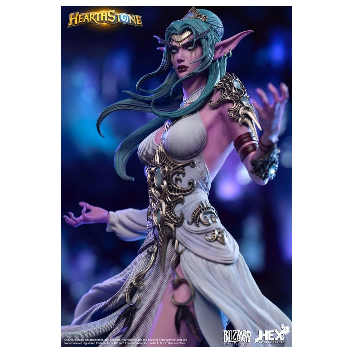 Hearthstone 1/6 Tyrande Whisperwind szobor figura 38 cm termékfotó