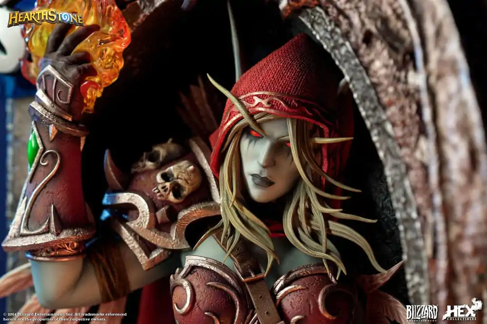 Hearthstone 3D Art Frame Sylvanas Windrunner szobor figura 31 cm termékfotó