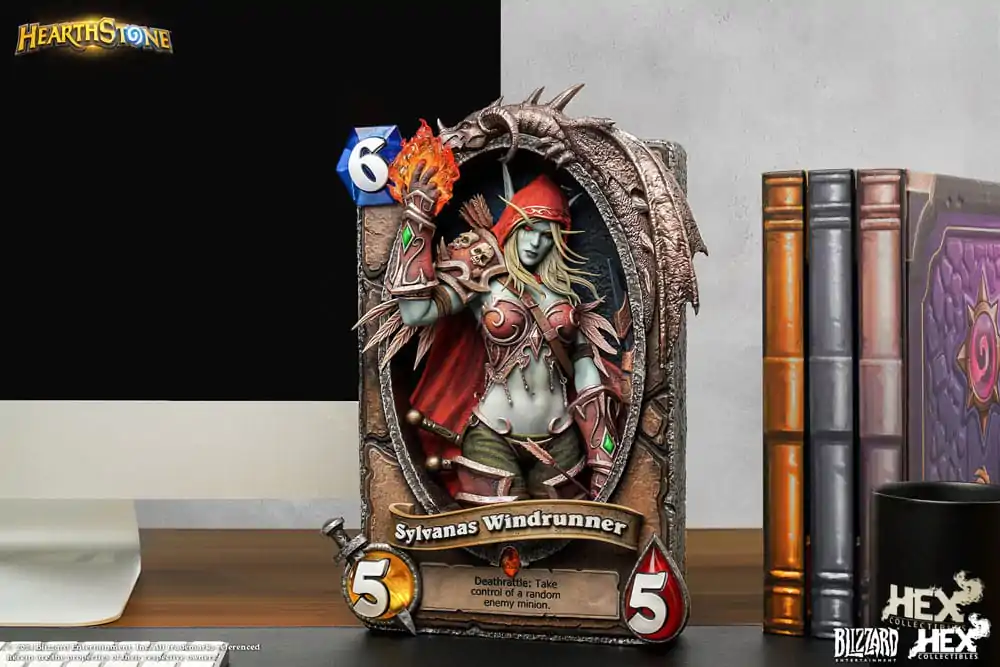 Hearthstone 3D Art Frame Sylvanas Windrunner szobor figura 31 cm termékfotó
