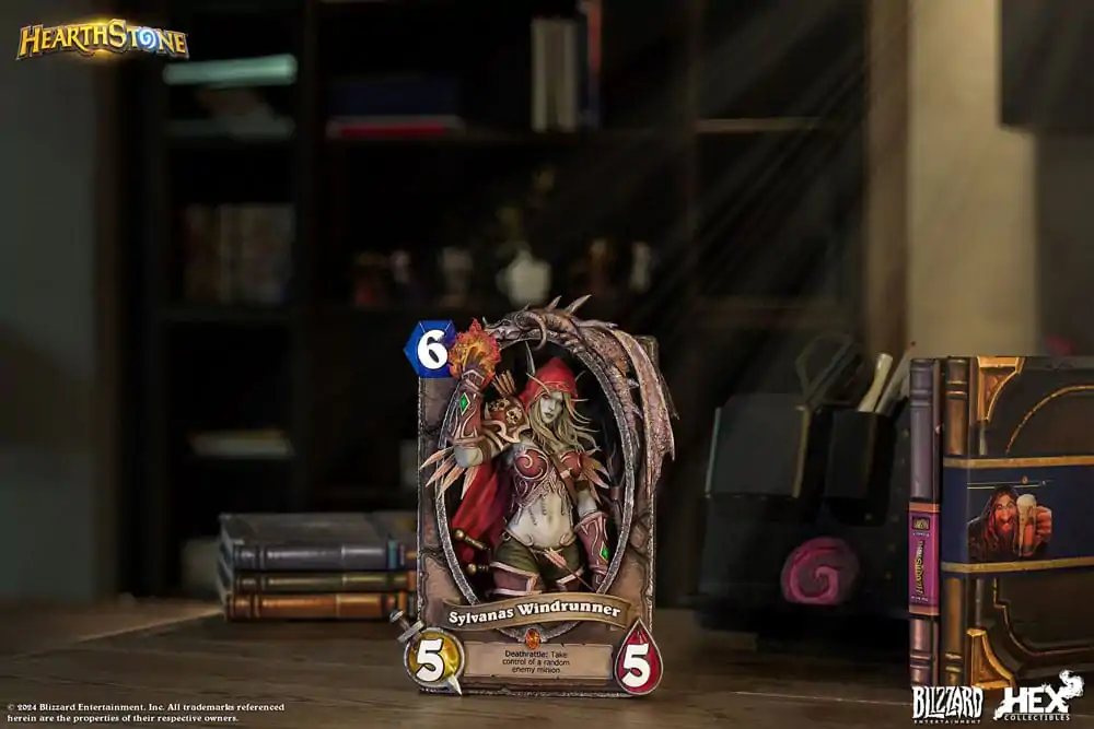 Hearthstone 3D Art Frame Sylvanas Windrunner szobor figura 31 cm termékfotó