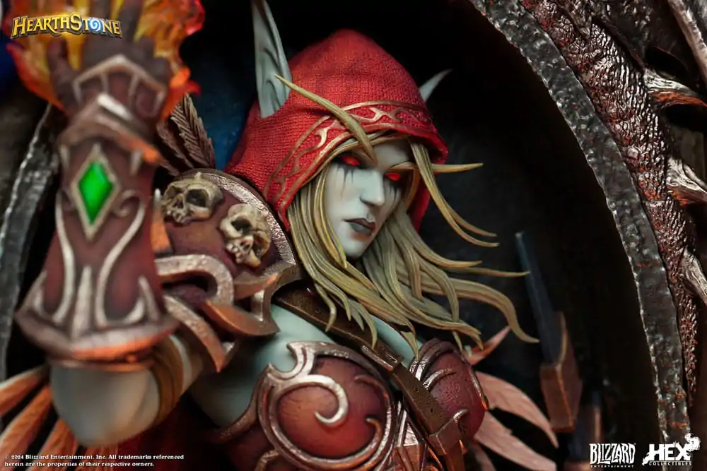 Hearthstone 3D Art Frame Sylvanas Windrunner szobor figura 31 cm termékfotó