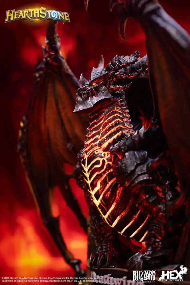 Hearthstone 3D Art Frame Deathwing szobor figura 34 cm termékfotó