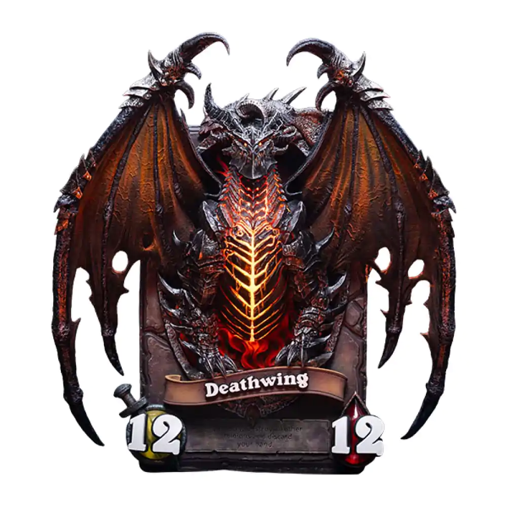 Hearthstone 3D Art Frame Deathwing szobor figura 34 cm termékfotó