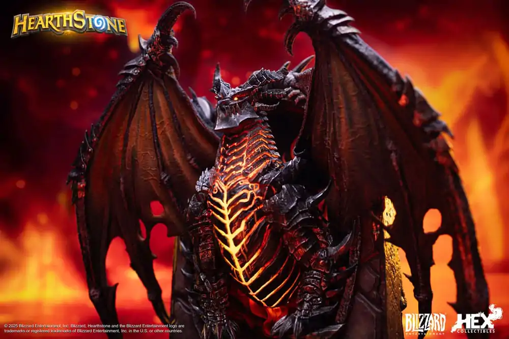 Hearthstone 3D Art Frame Deathwing szobor figura 34 cm termékfotó