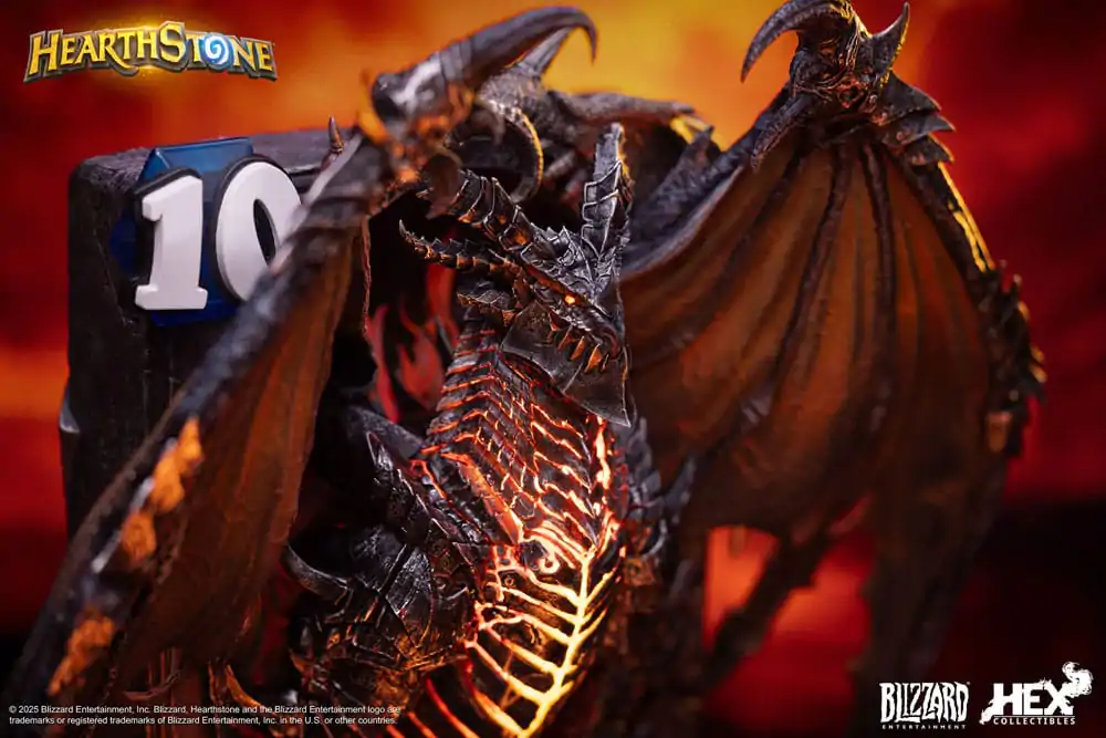 Hearthstone 3D Art Frame Deathwing szobor figura 34 cm termékfotó