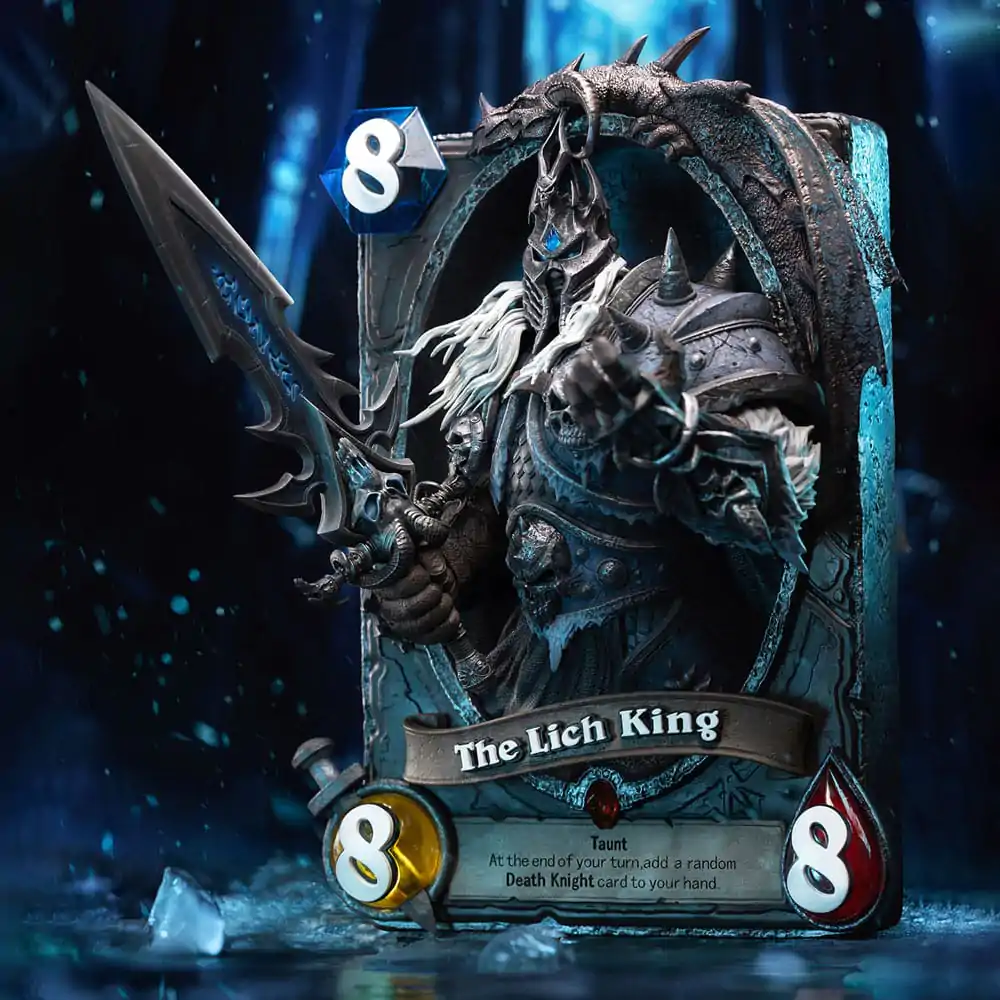 Hearthstone 3D Art Frame The Lich King szobor figura 31 cm termékfotó