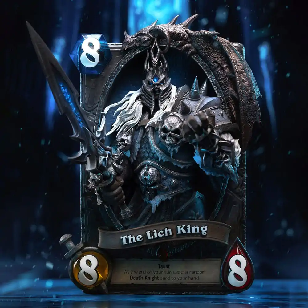 Hearthstone 3D Art Frame The Lich King szobor figura 31 cm termékfotó