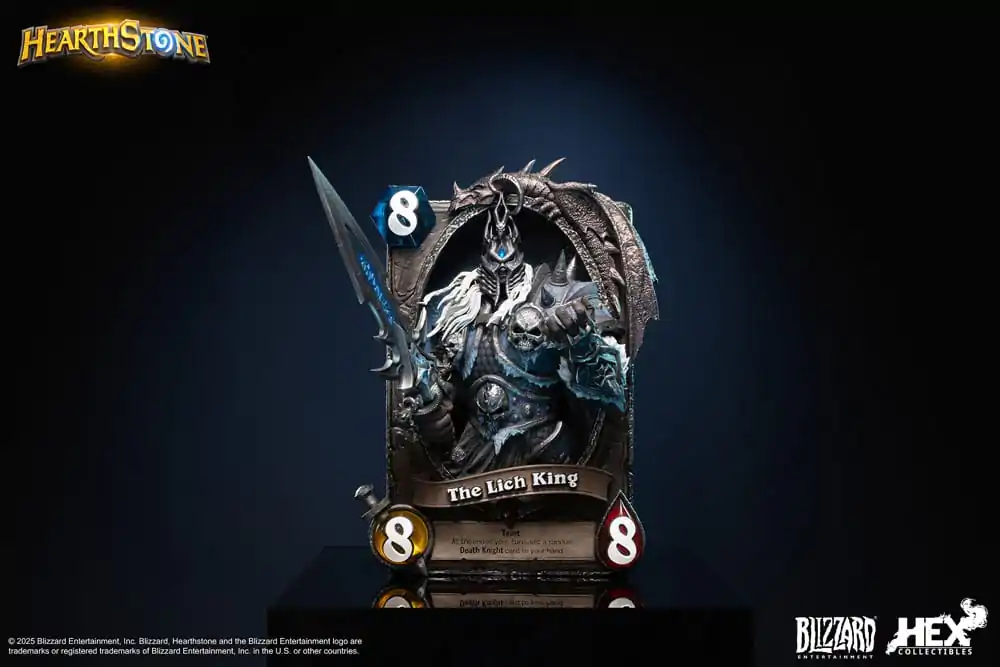 Hearthstone 3D Art Frame The Lich King szobor figura 31 cm termékfotó