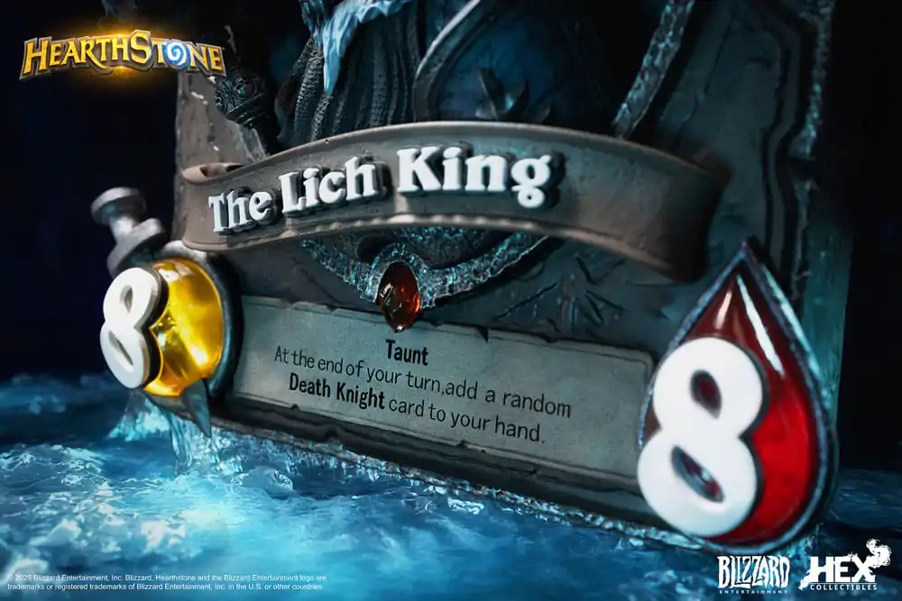Hearthstone 3D Art Frame The Lich King szobor figura 31 cm termékfotó