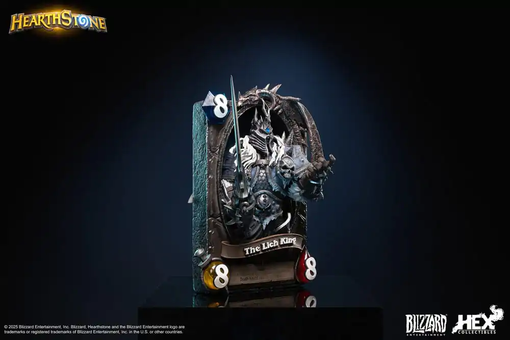 Hearthstone 3D Art Frame The Lich King szobor figura 31 cm termékfotó