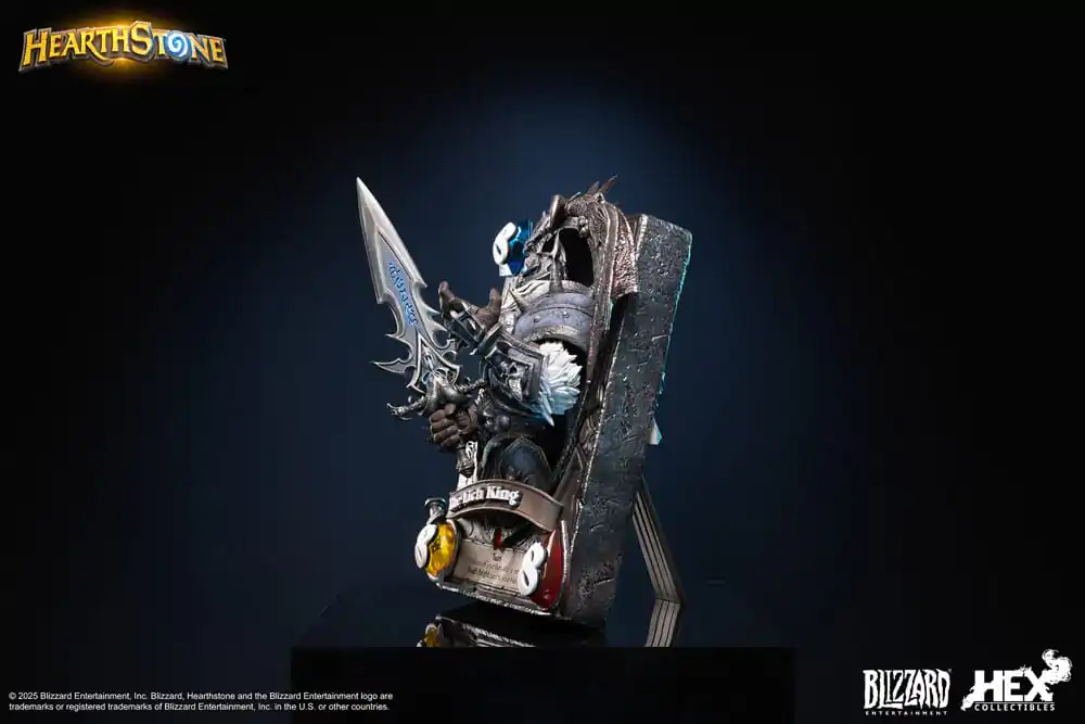 Hearthstone 3D Art Frame The Lich King szobor figura 31 cm termékfotó