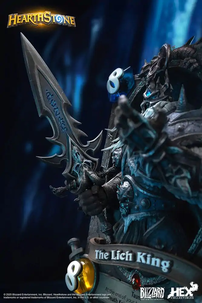 Hearthstone 3D Art Frame The Lich King szobor figura 31 cm termékfotó