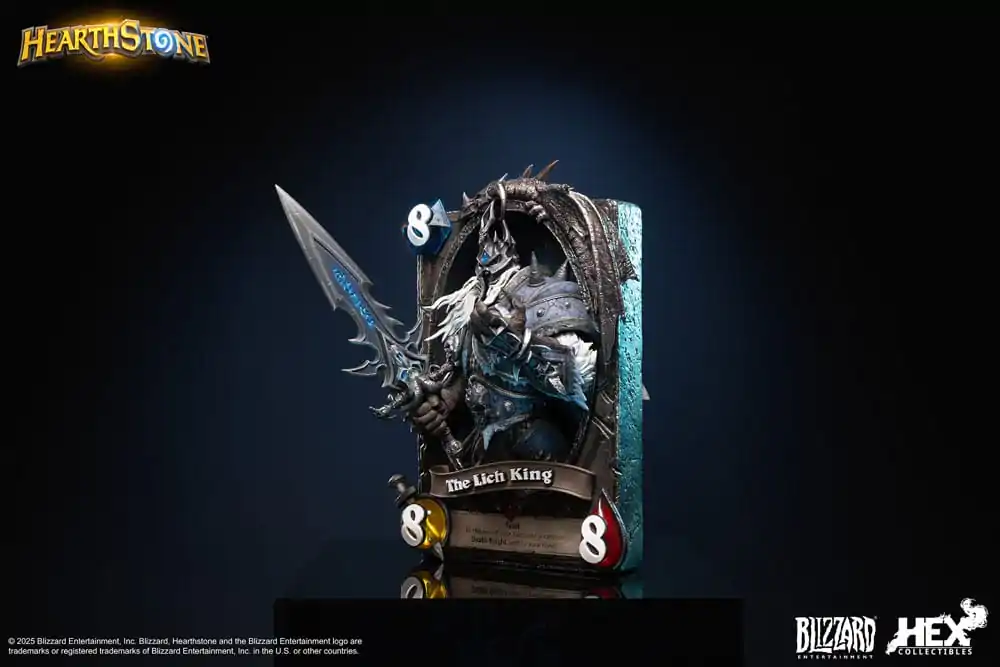 Hearthstone 3D Art Frame The Lich King szobor figura 31 cm termékfotó
