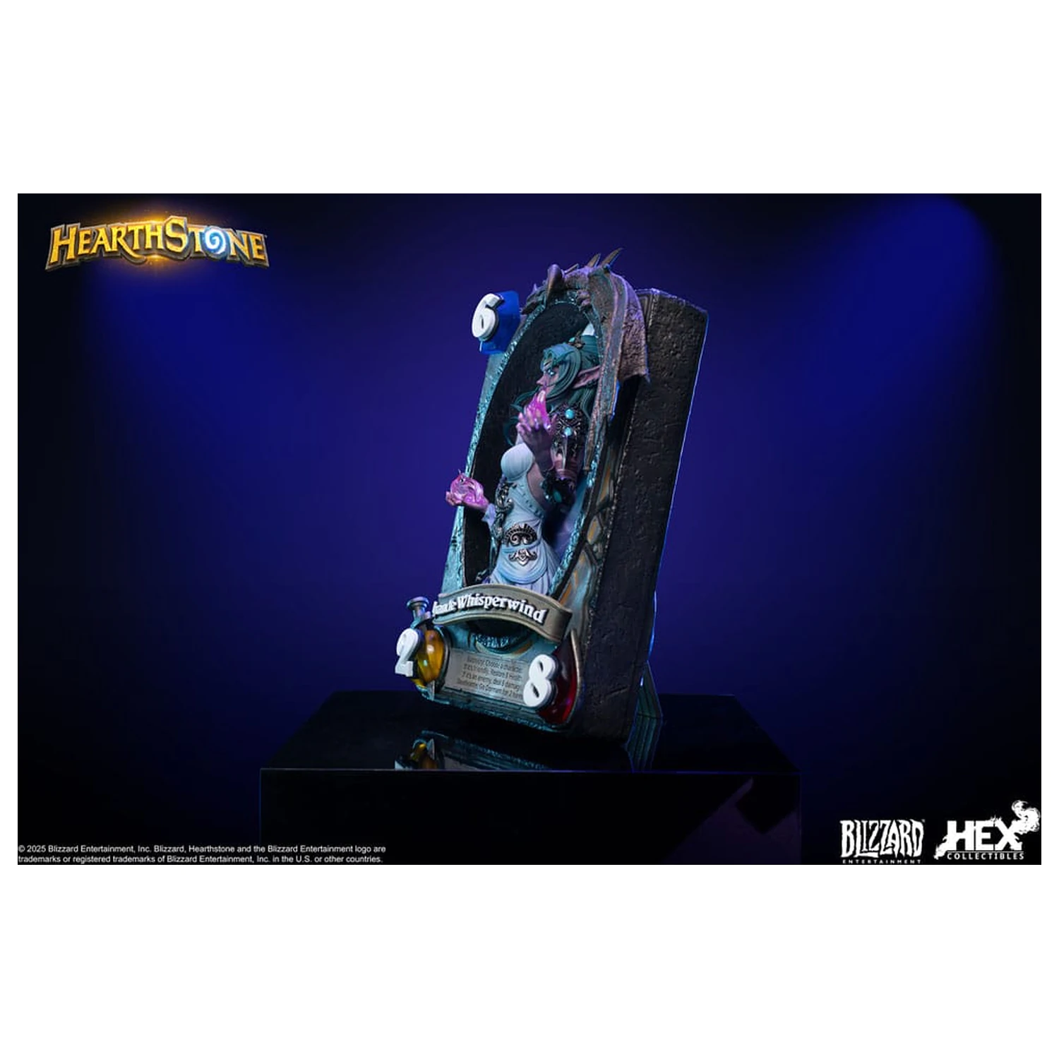 Hearthstone 3D Art Frame Tyrande Whisperwind szobor figura 31 cm termékfotó