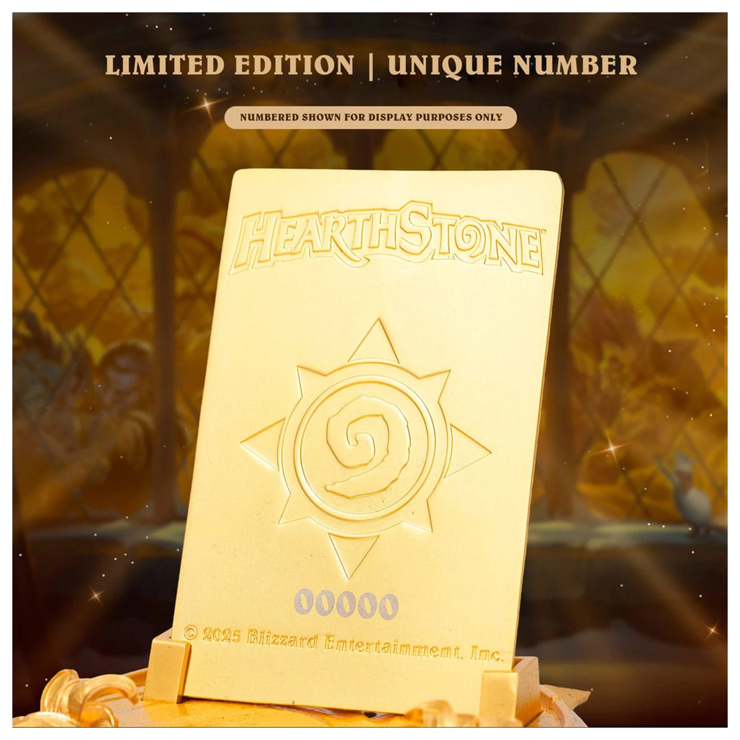 Hearthstone Golden Celebration Card Back replika 10 cm  termékfotó