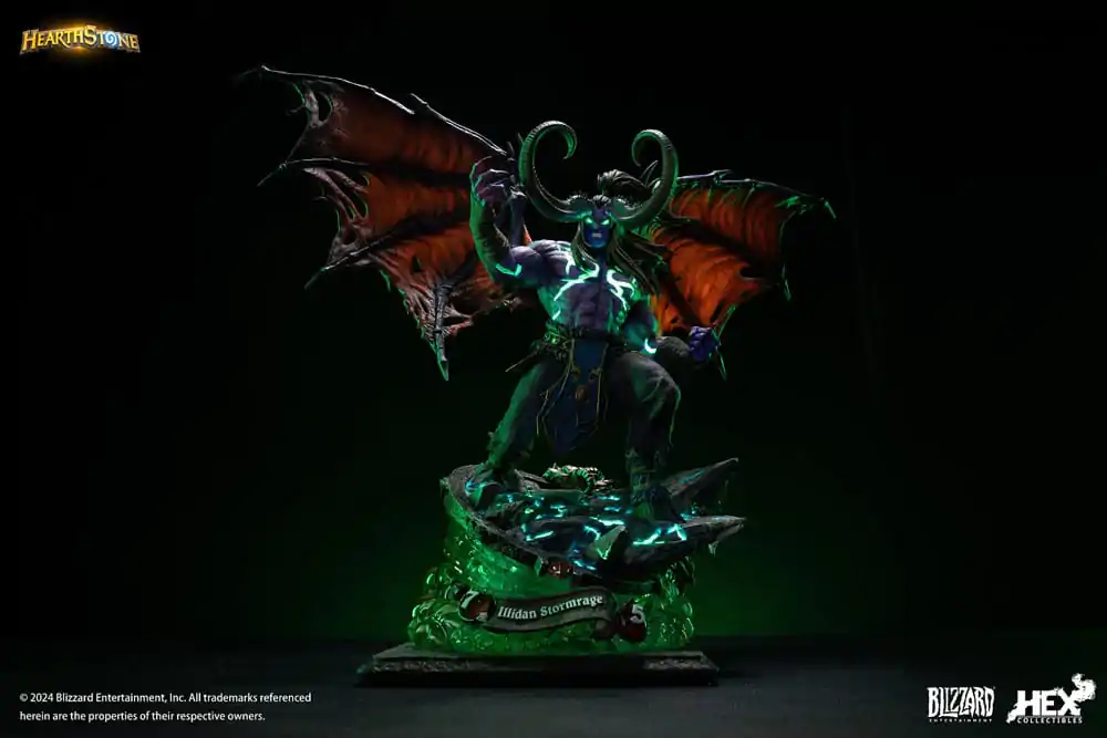 Hearthstone Statue Illidan Stormrage 33 cm termékfotó