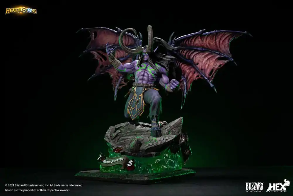 Hearthstone Statue Illidan Stormrage 33 cm termékfotó