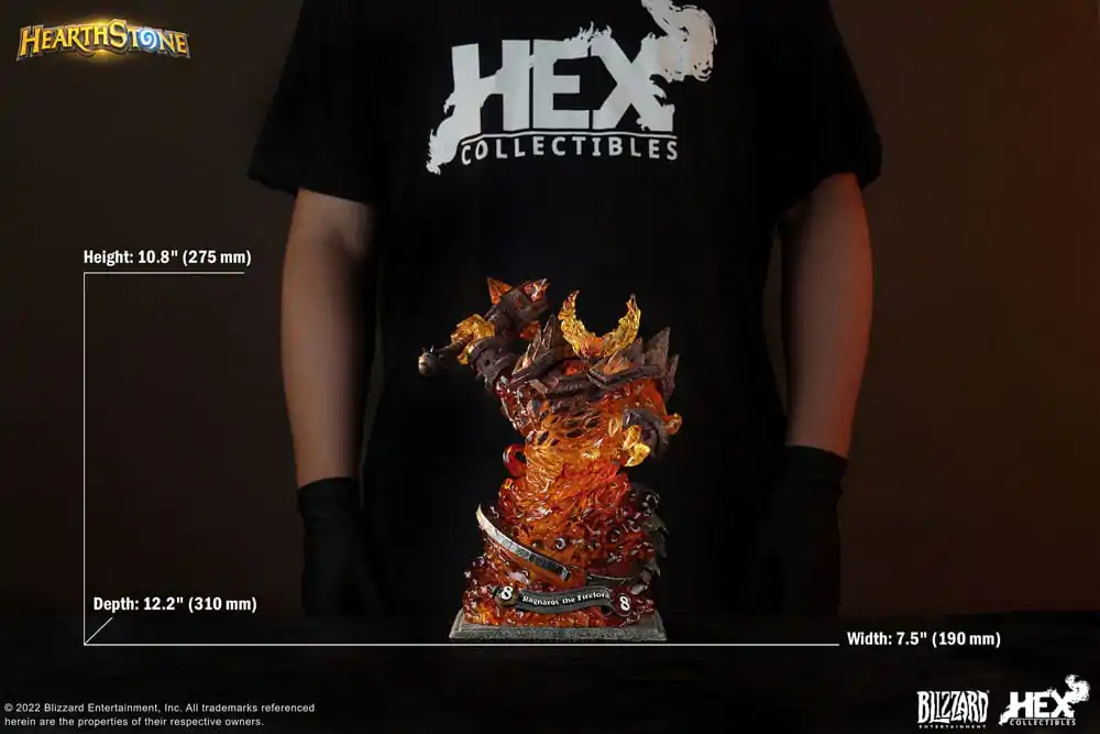 Hearthstone Ragnaros the Firelord szobor figura 27 cm termékfotó