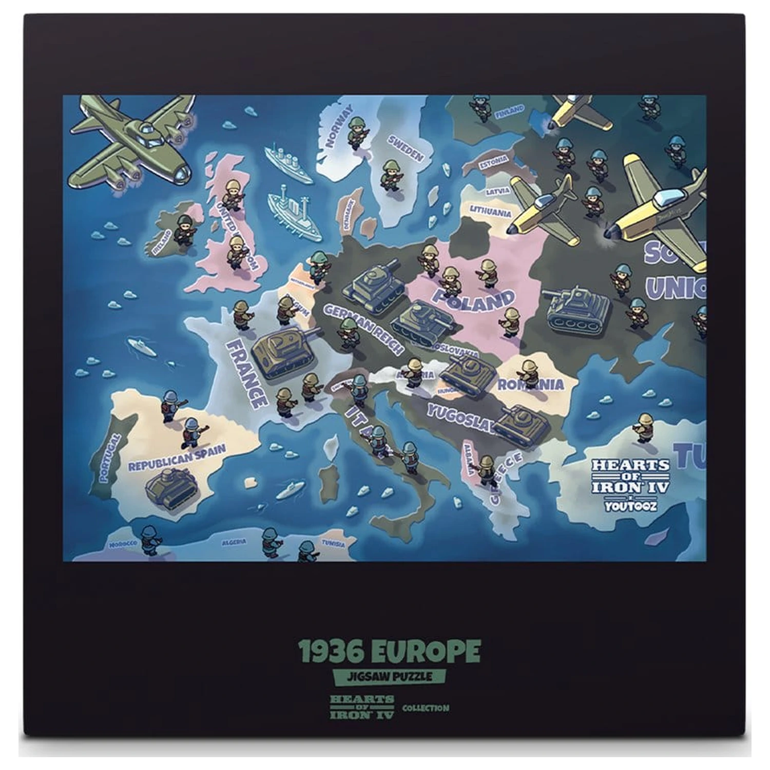 Hearts of Iron 1936 Europe puzzle  termékfotó