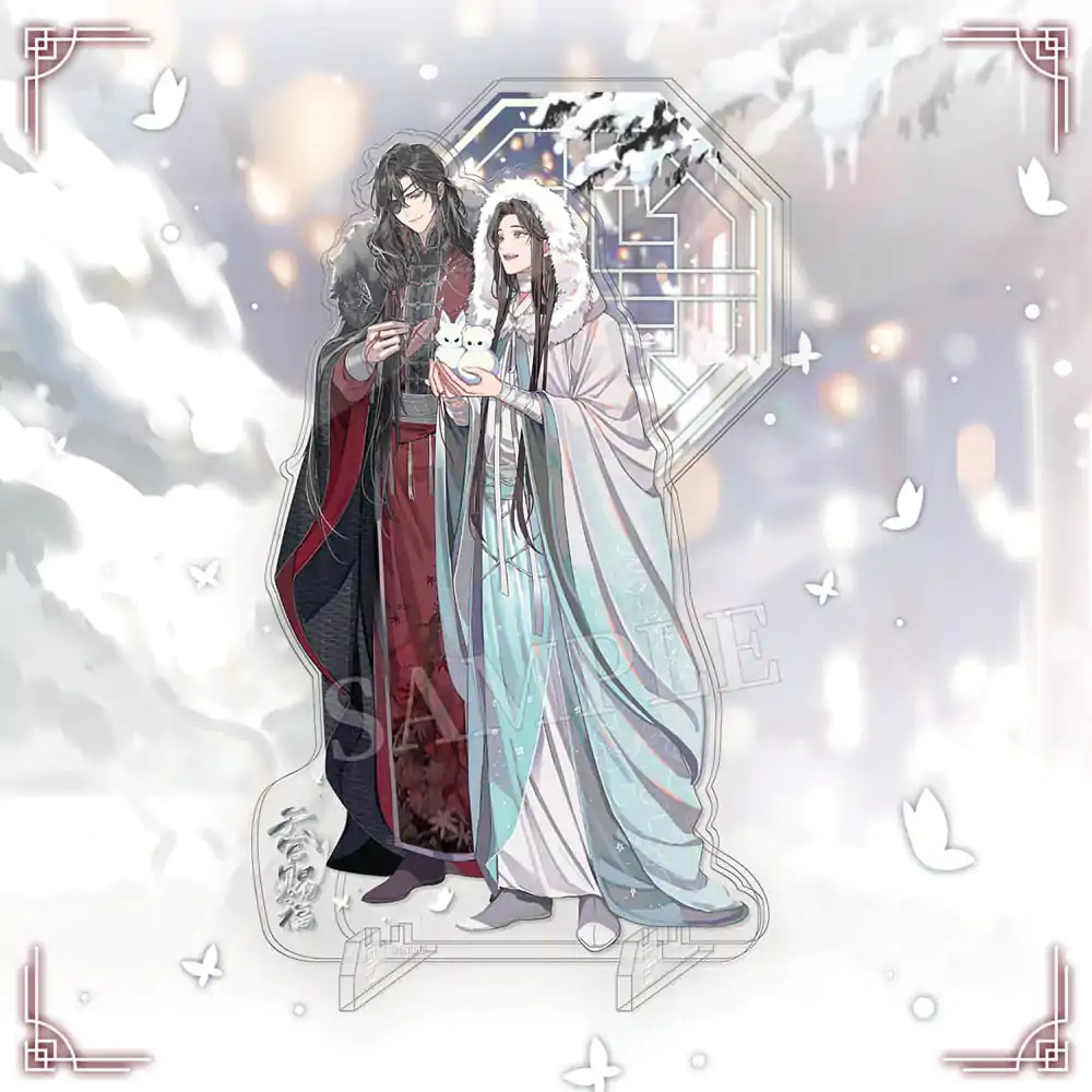 Heaven Official's Blessing Snow in the Courtyard Acrylic Stand figura 20 cm termékfotó