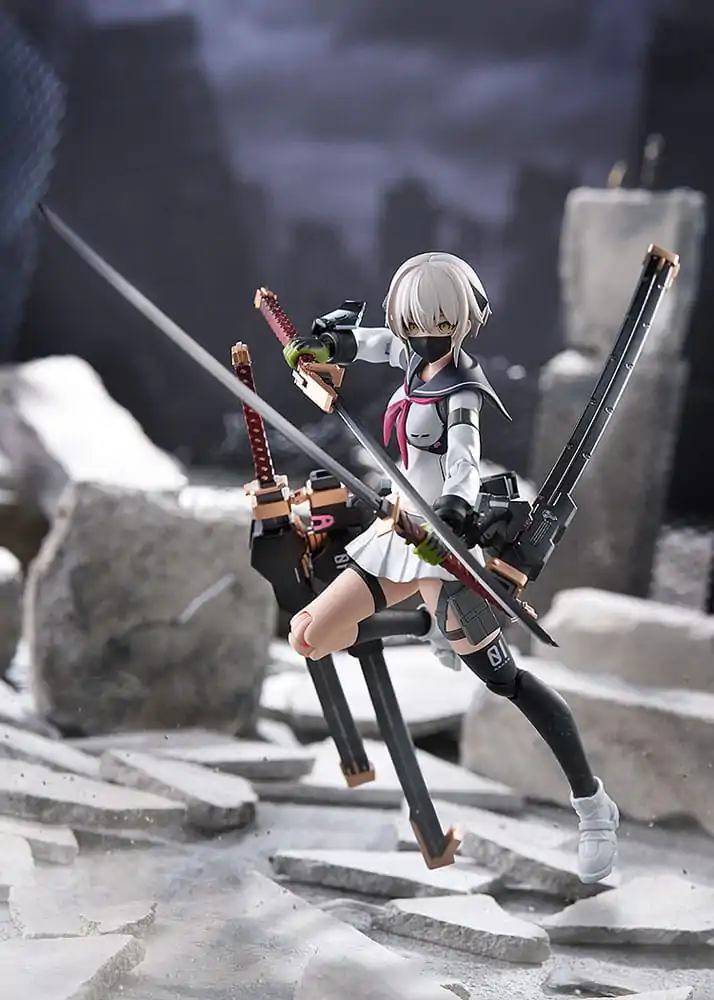 Heavily Armed High School Girls PLAMAX figura Ichi: Early Ver. 16 cm termékfotó