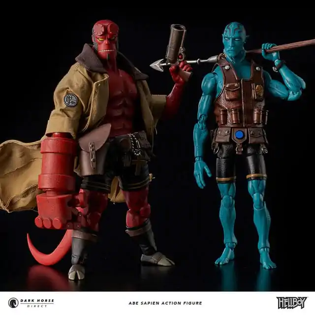 Hellboy 1/12 Abe Sapien akciófigura 15 cm termékfotó
