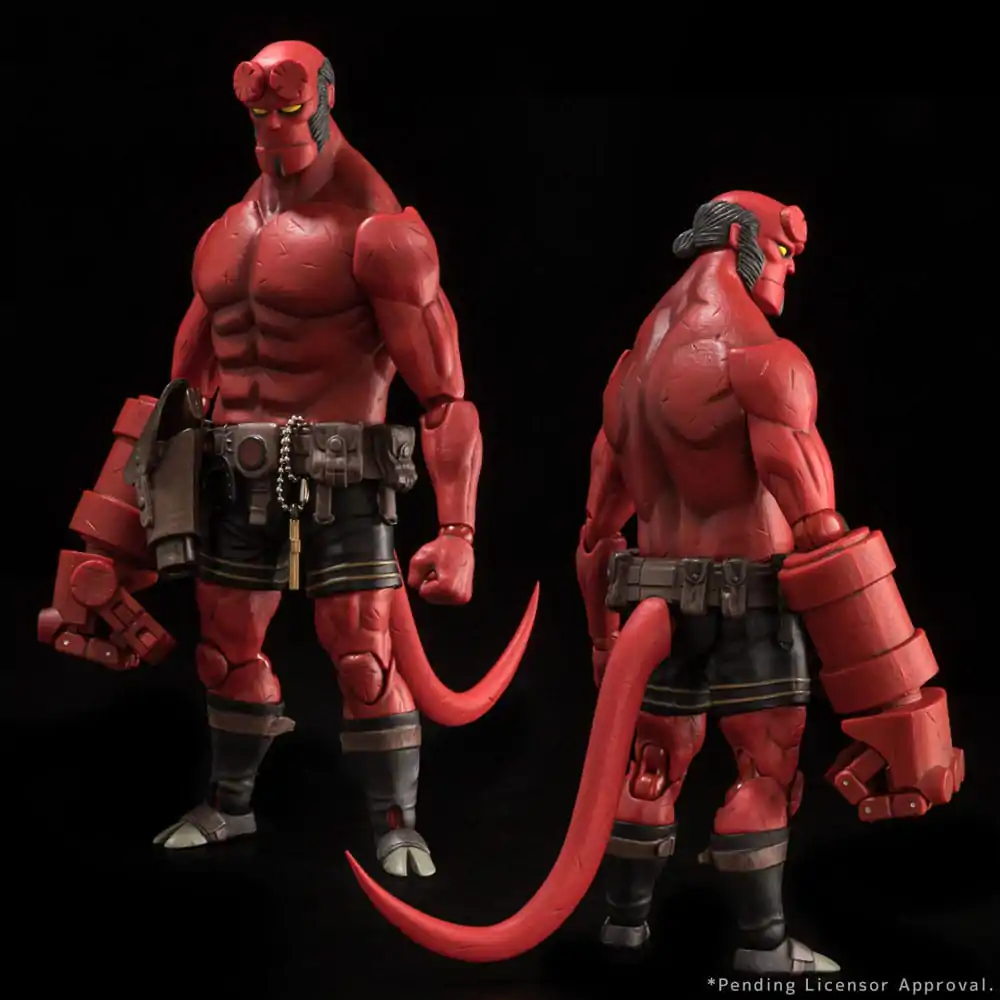 Hellboy 1/12 Hellboy 30th Anniversary Edition akciófigura 19 cm termékfotó