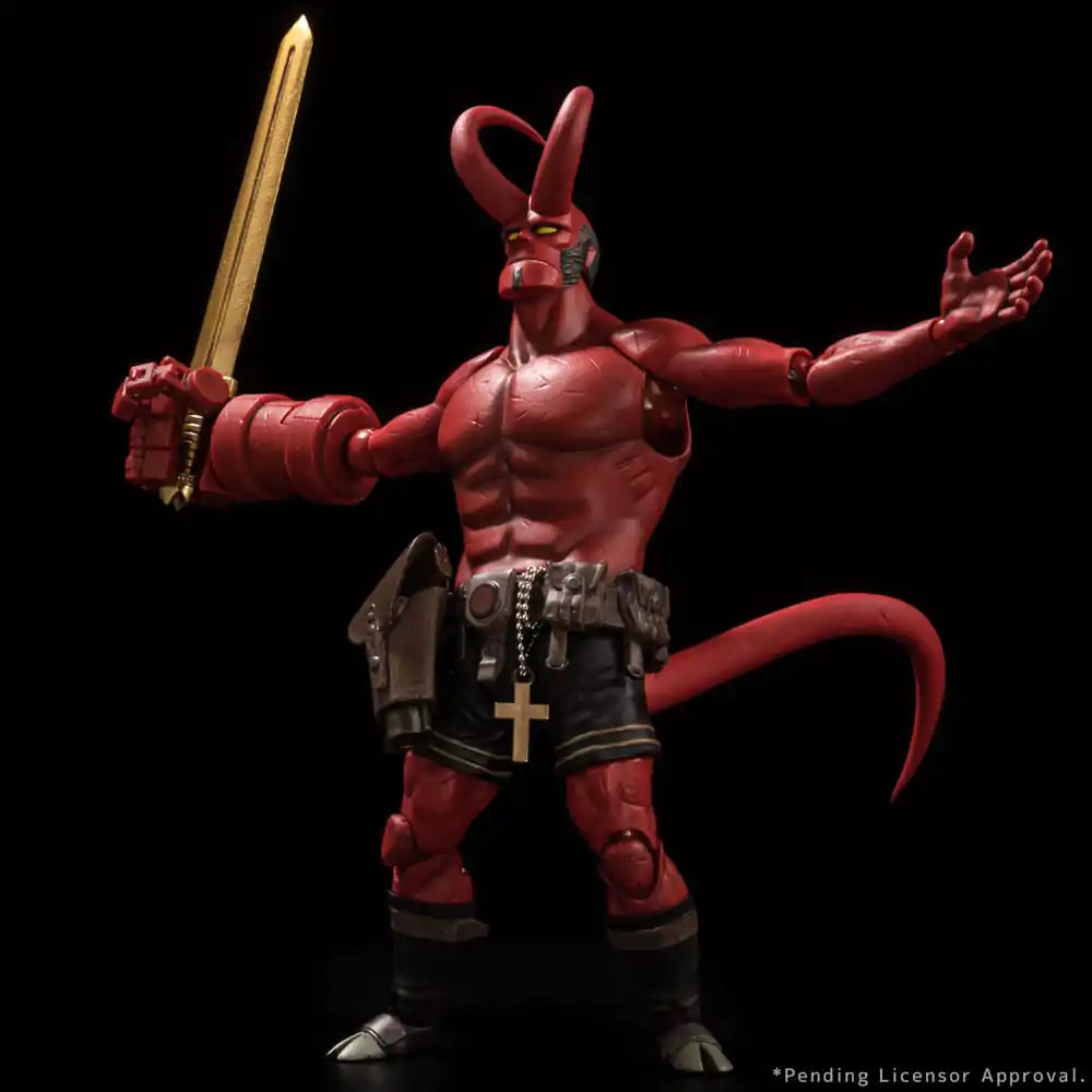 Hellboy 1/12 Hellboy 30th Anniversary Edition akciófigura 19 cm termékfotó