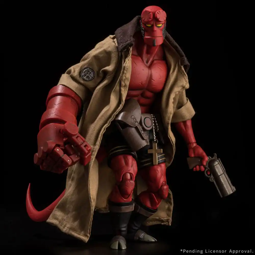 Hellboy 1/12 Hellboy 30th Anniversary Edition akciófigura 19 cm termékfotó