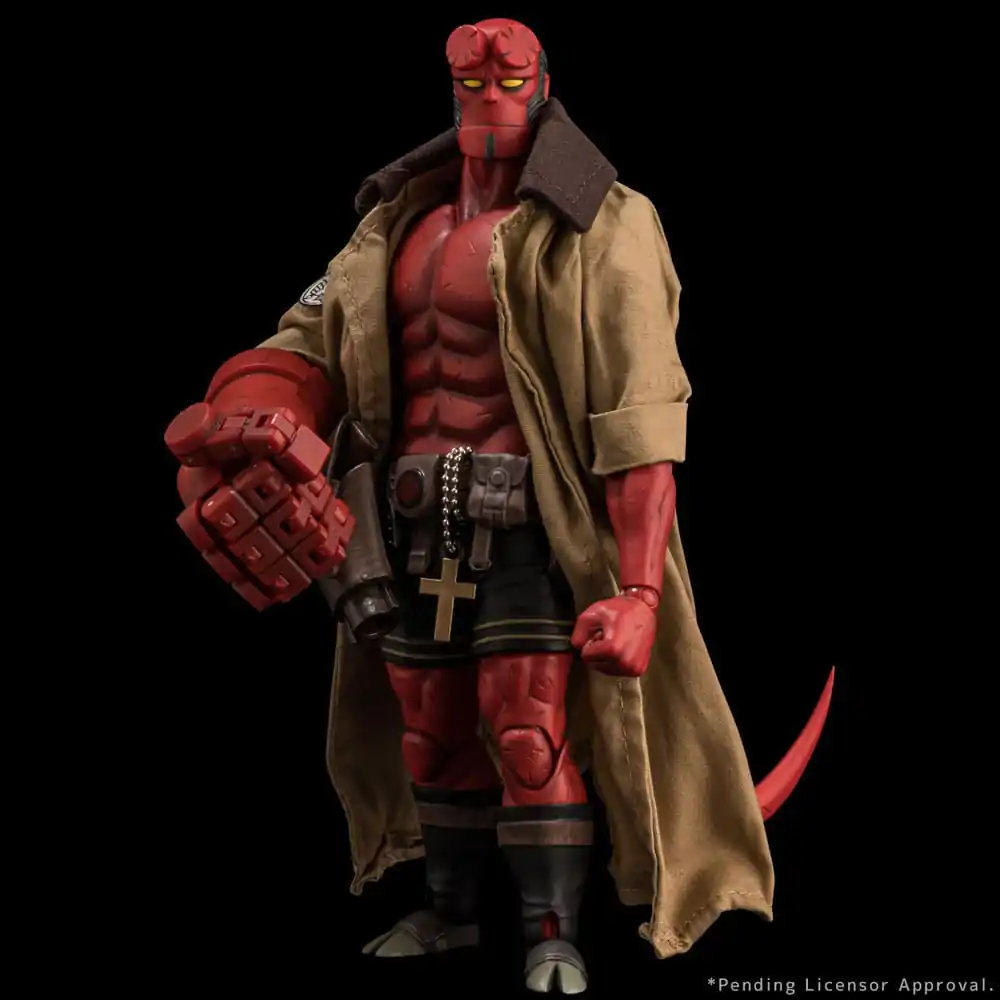 Hellboy 1/12 Hellboy 30th Anniversary Edition akciófigura 19 cm termékfotó