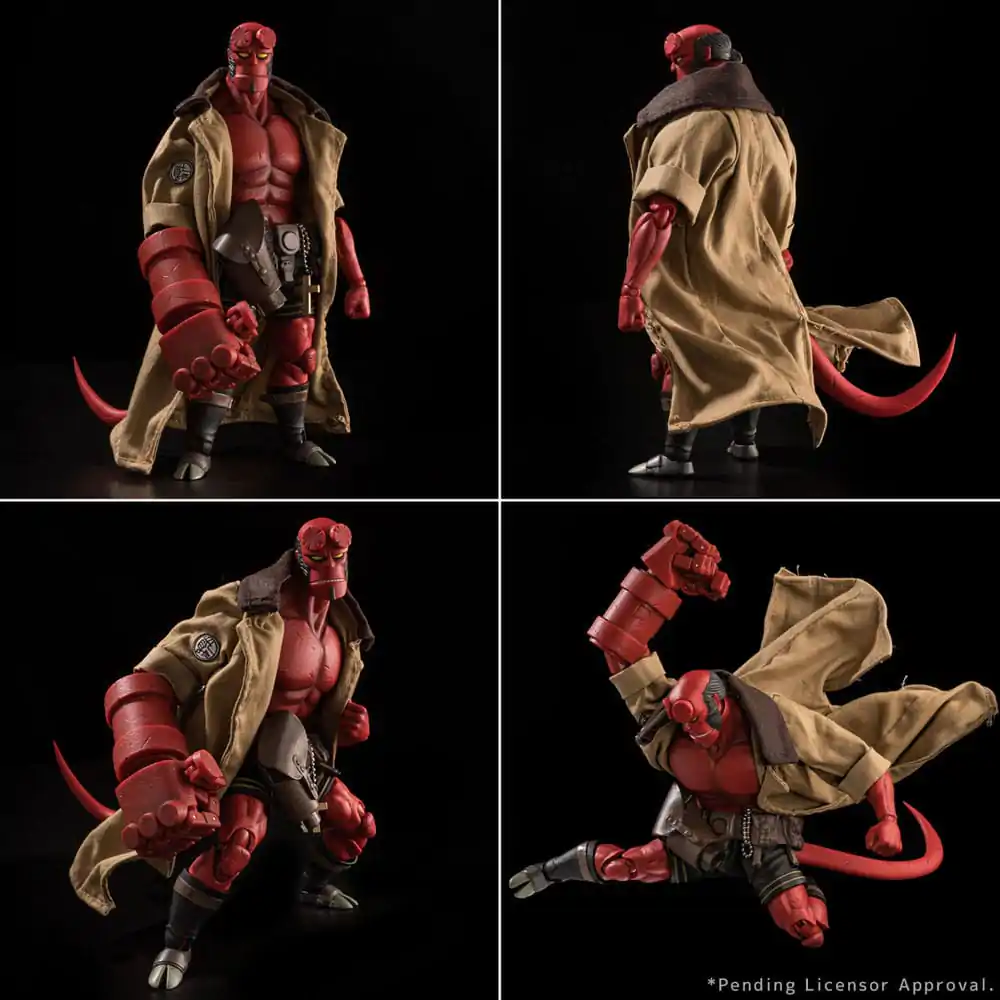 Hellboy 1/12 Hellboy 30th Anniversary Edition akciófigura 19 cm termékfotó