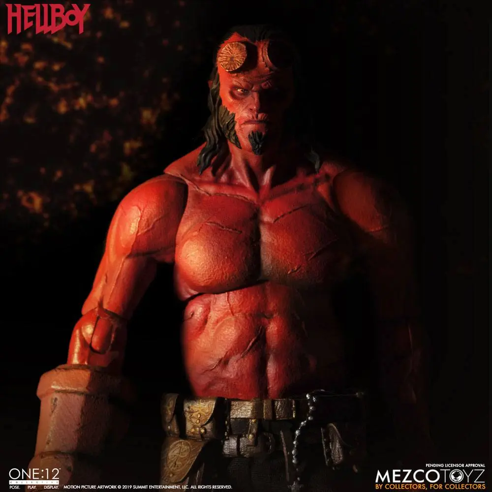 Hellboy (2019) 1/12 Hellboy akciófigura 17 cm termékfotó