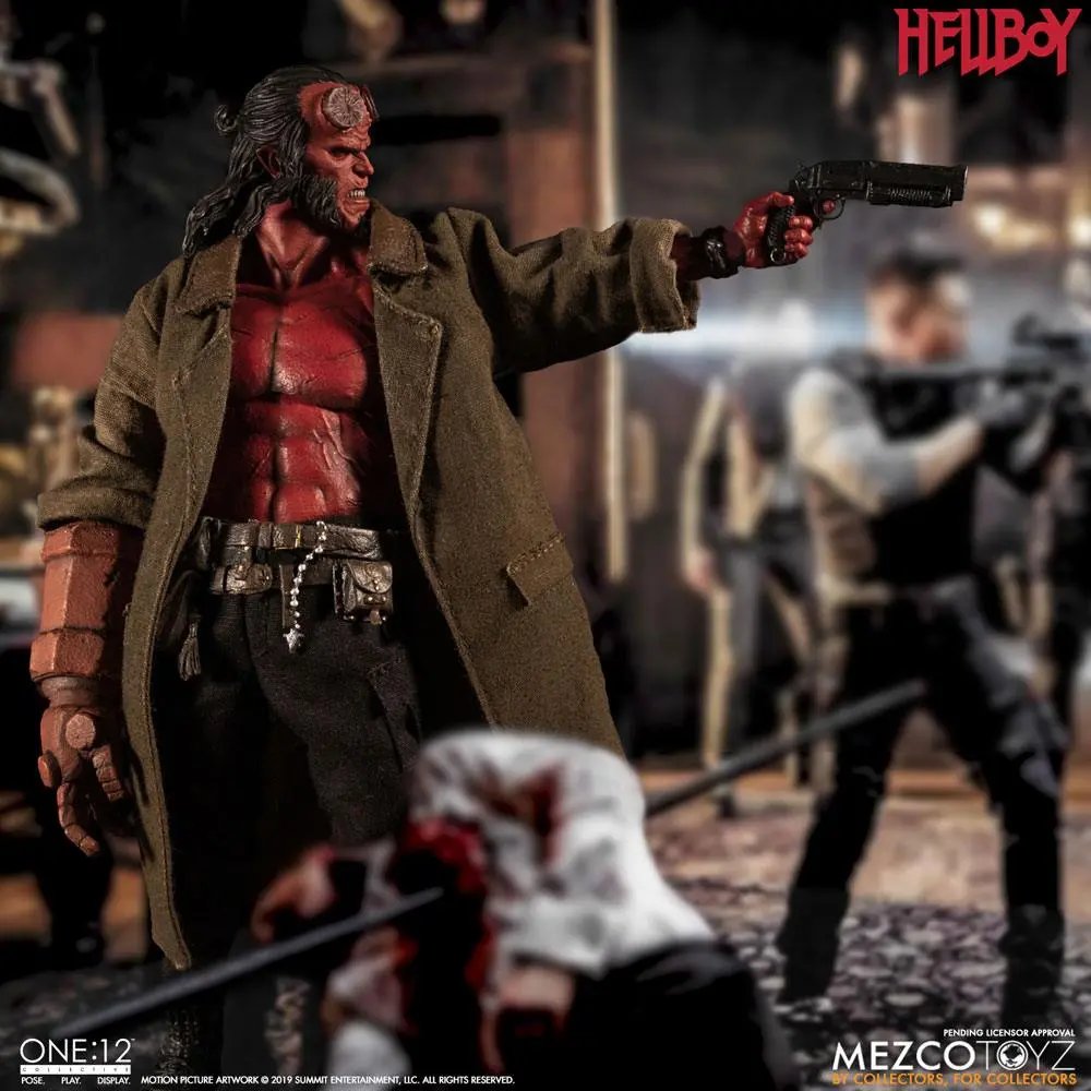Hellboy (2019) 1/12 Hellboy akciófigura 17 cm termékfotó