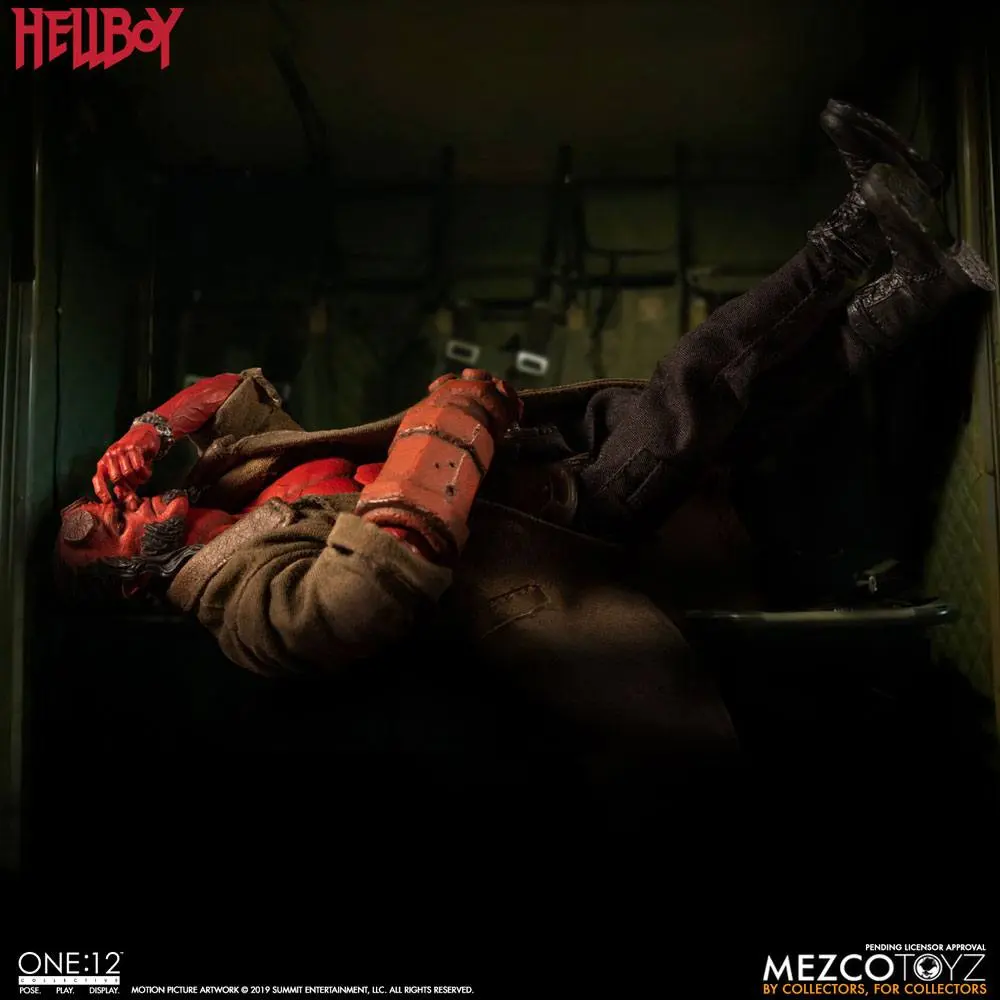 Hellboy (2019) 1/12 Hellboy akciófigura 17 cm termékfotó