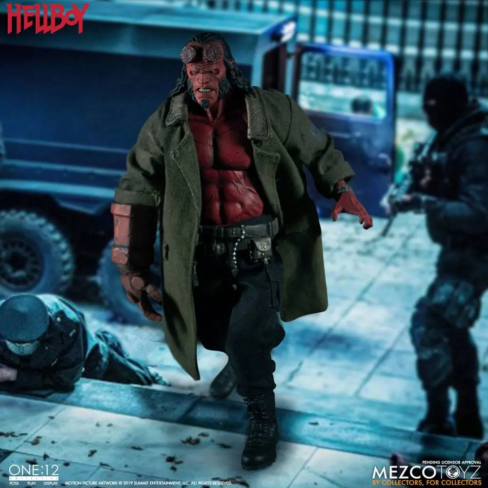 Hellboy (2019) 1/12 Hellboy akciófigura 17 cm termékfotó