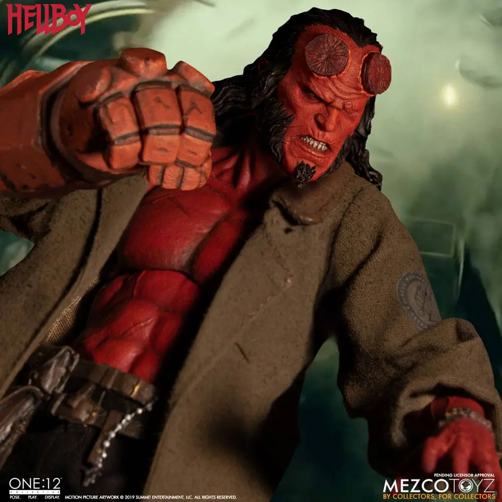 Hellboy (2019) 1/12 Hellboy akciófigura 17 cm termékfotó