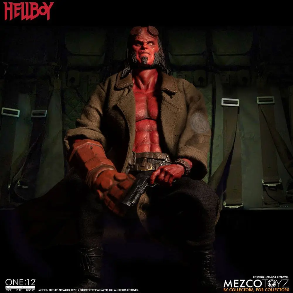 Hellboy (2019) 1/12 Hellboy akciófigura 17 cm termékfotó