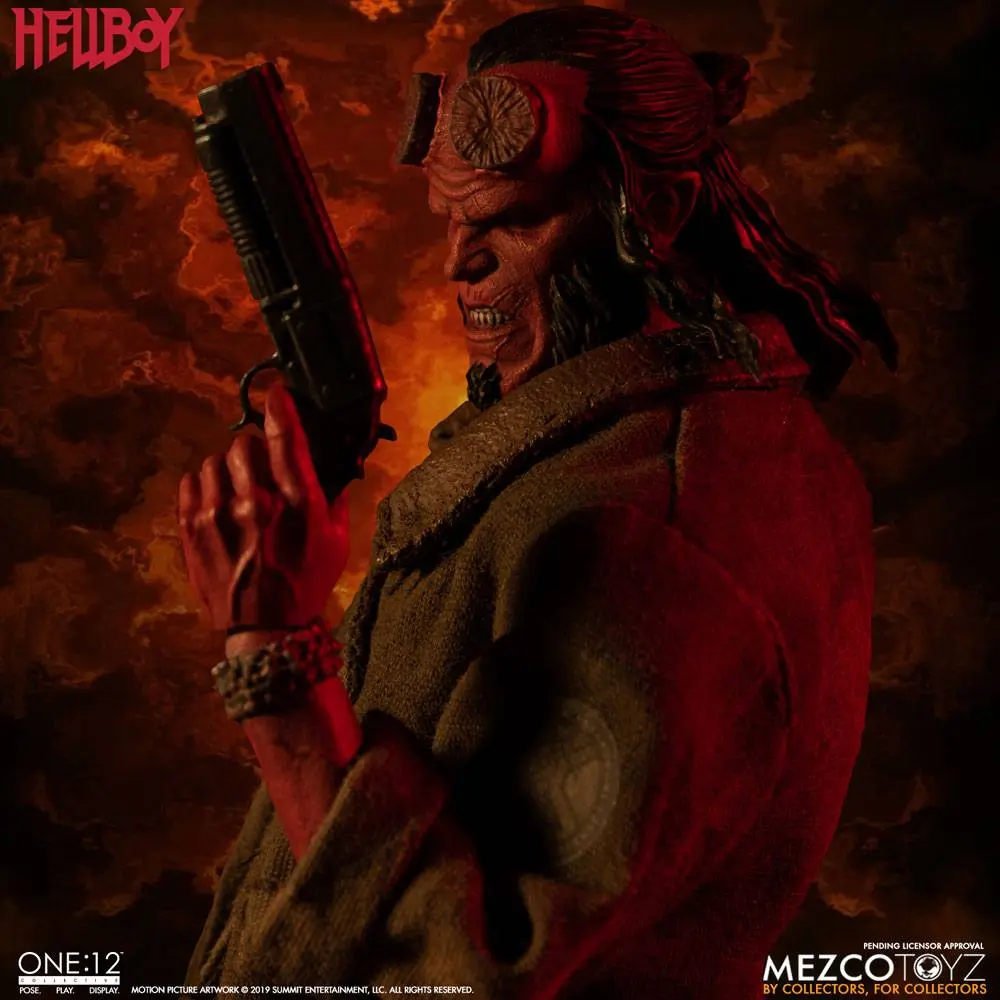 Hellboy (2019) 1/12 Hellboy akciófigura 17 cm termékfotó