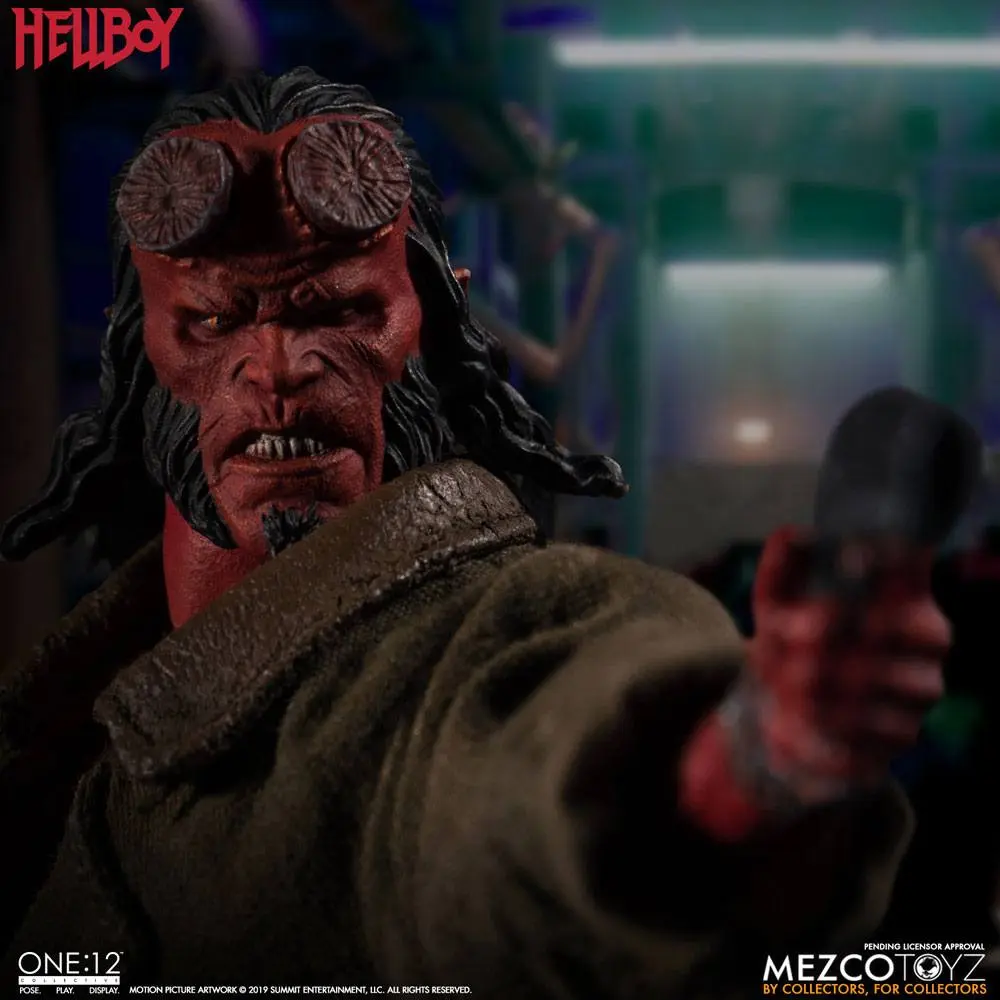 Hellboy (2019) 1/12 Hellboy akciófigura 17 cm termékfotó