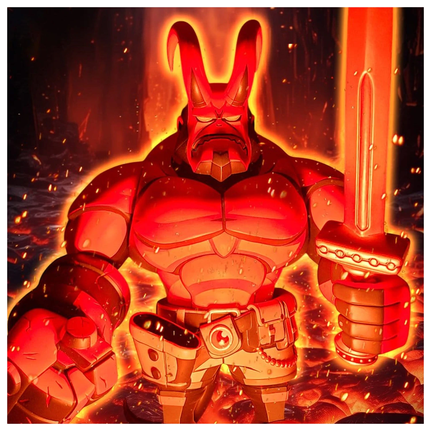 Hellboy Bulkyz Vinyl figura 29 cm termékfotó